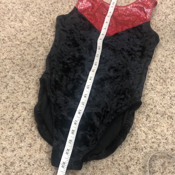 Velour leotard - Picture 4 of 8
